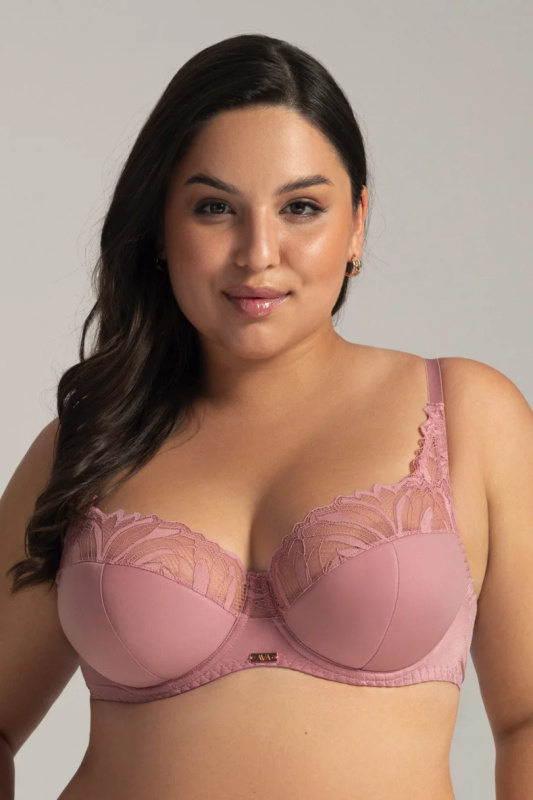 Podprsenka Ava 2105 Yasemin Maxi Barva: Růžová, Velikost: 90H