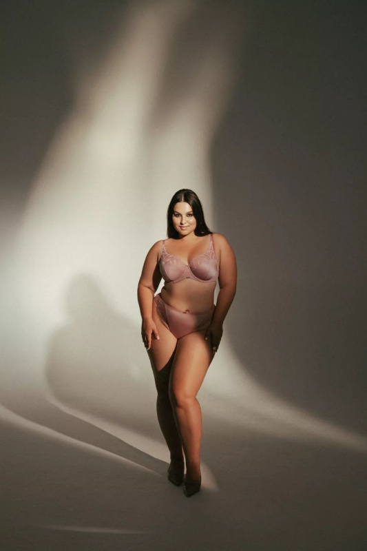 Brazilky Ava 2105/B Yasemin Barva: Růžová, Velikost: XL