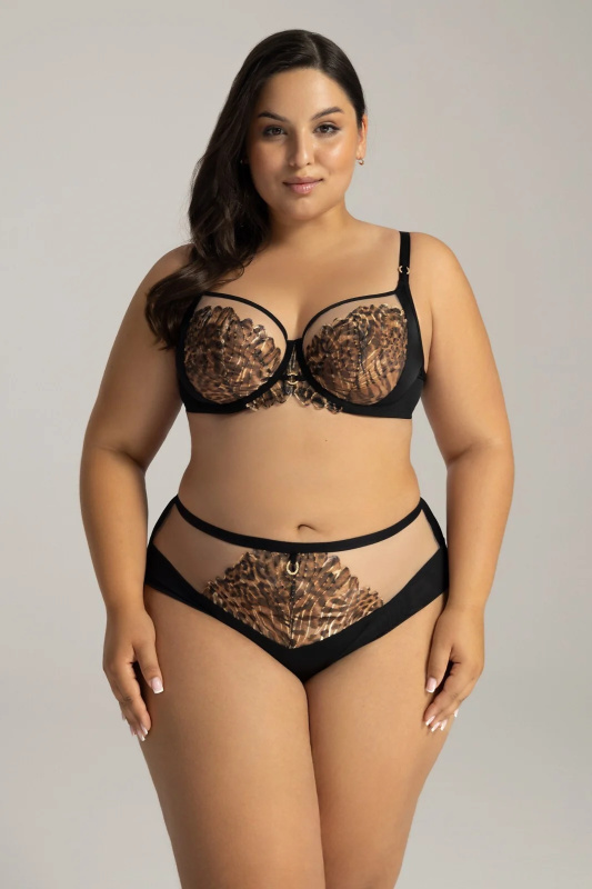 Kalhotky Ava 2144 Liana Barva: Černá, Velikost: XL