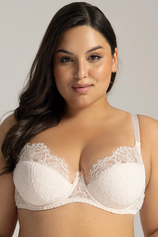 Podprsenka Ava 2147 Blossom Maxi Barva: Bílá, Velikost: 100E