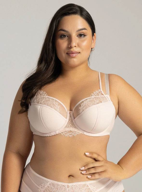 Podprsenka Ava 2163 Serenity Maxi Barva: Růžová, Velikost: 95G
