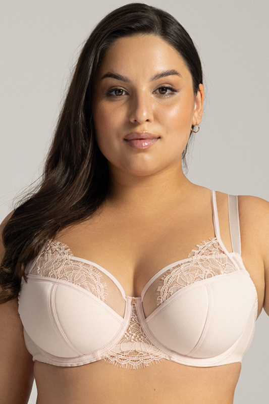 Podprsenka Ava 2163 Serenity Maxi Barva: Růžová, Velikost: 95G