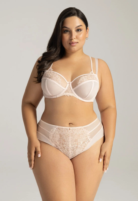 Kalhotky Ava 2164 S-3XL práškový XXL