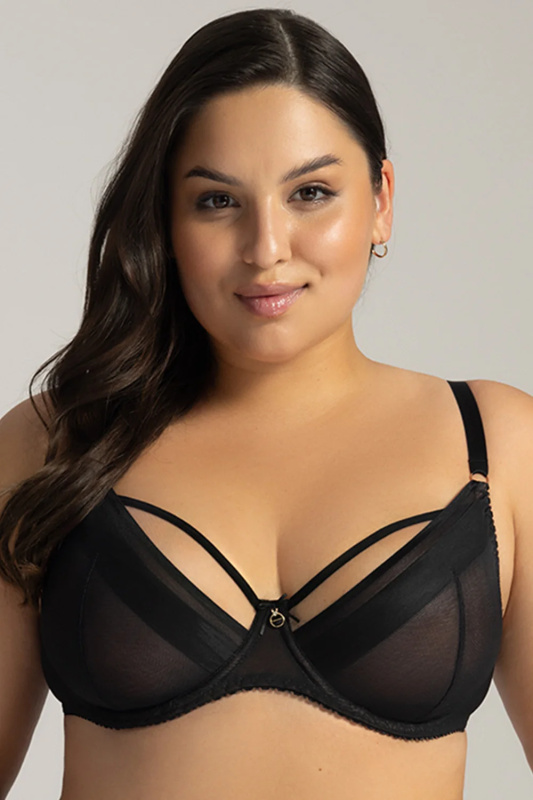 Podprsenka Ava 1824/4 Venus Barva: Černá, Velikost: 80F