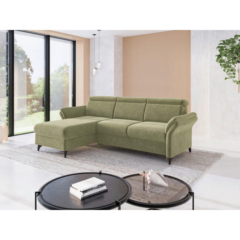 Sit & More ROHOVÁ SEDAČKA, textil, světle zelená