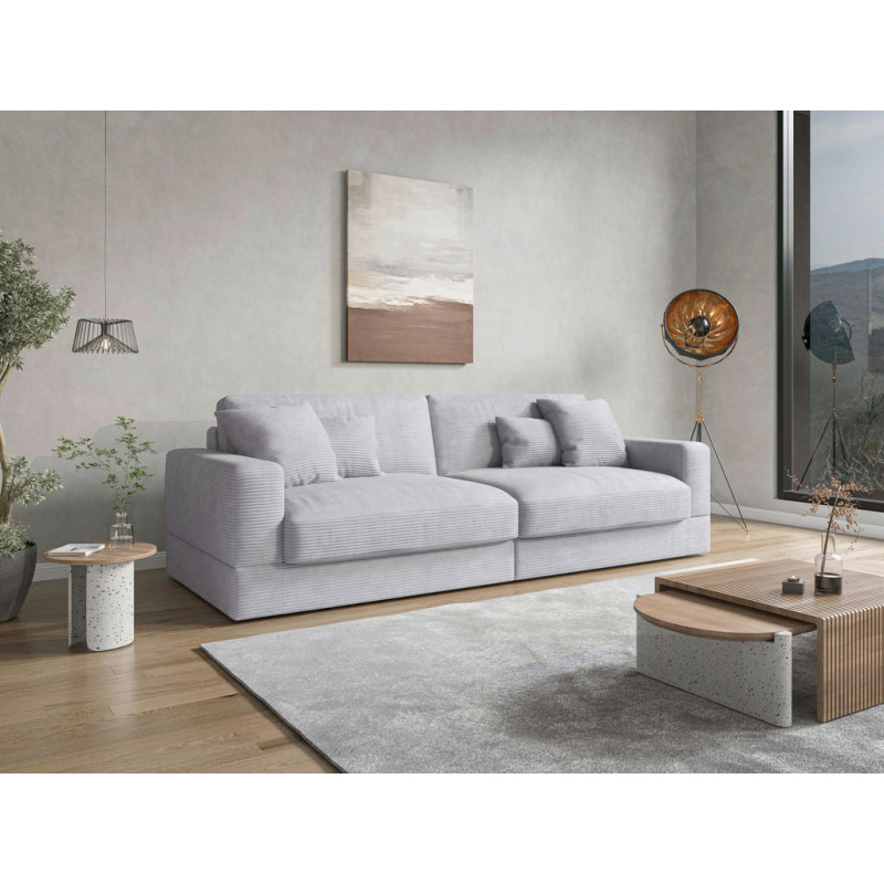 Sit & More POHOVKA BIG SOFA, textil, barvy stříbra
