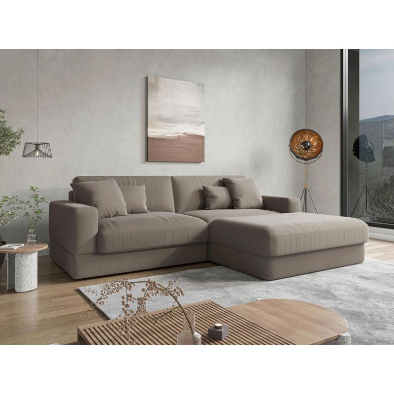 Sit & More ROHOVÁ SEDAČKA, textil, jílová barva