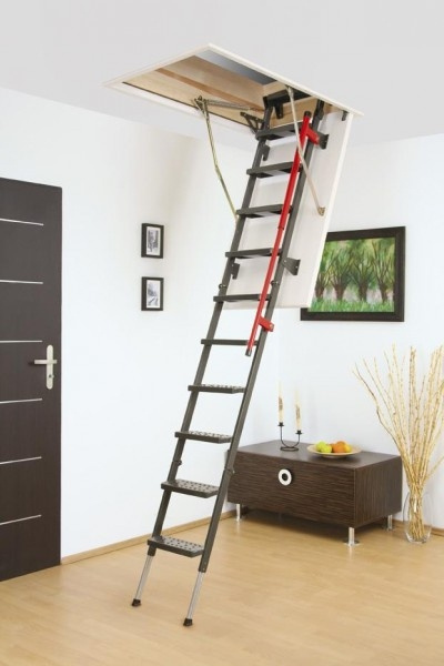 Půdní schody FAKRO LML Lux Stavební otvor: 86x130 cm, Výška: 305 cm