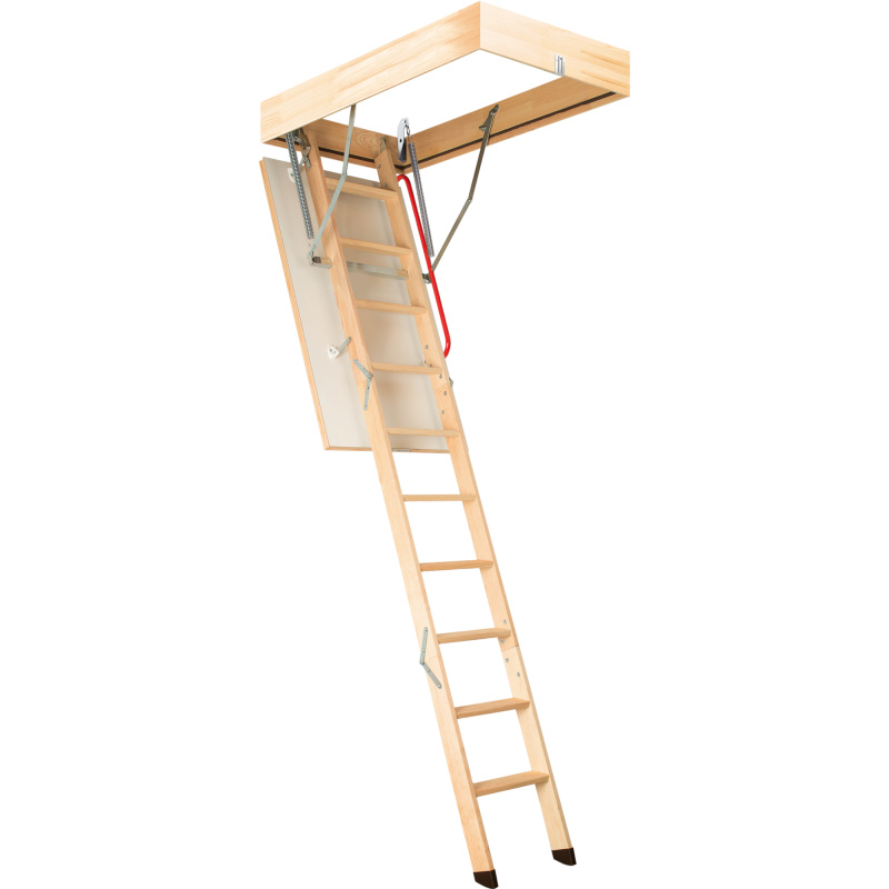 Půdní schody FAKRO LWK Stavební otvor: 70x111 cm, Výška: 280 cm