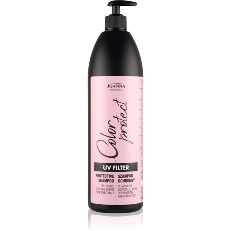 Joanna Professional UV Filter ochranný šampon pro vlasy namáhané sluncem vůně Cherry 1000 ml