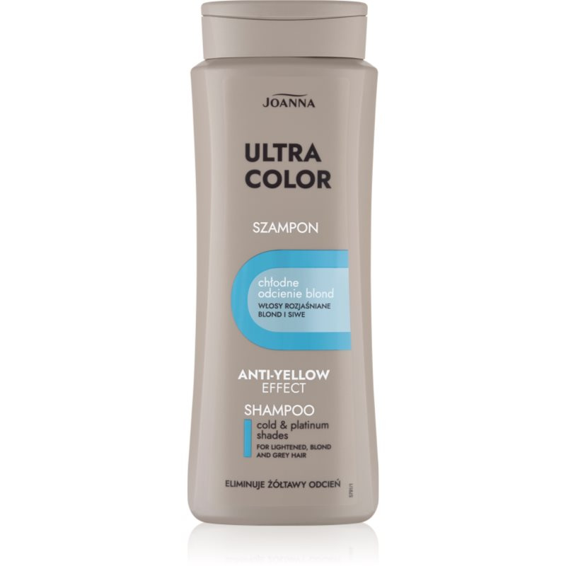Joanna Ultra Color čisticí a vyživující šampon pro blond vlasy 400 ml
