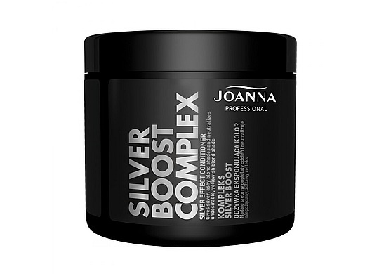 Joanna Silver Boost Complex fialový kondicionér neutralizující žluté tóny 500 g