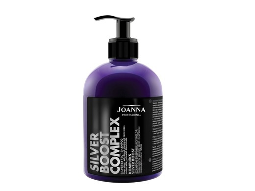 Joanna Silver Boost Complex fialový šampon neutralizující žluté tóny 500 g