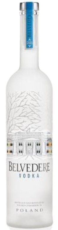 Polmos Zyradow Vodka Belvedere 0,7l 40%