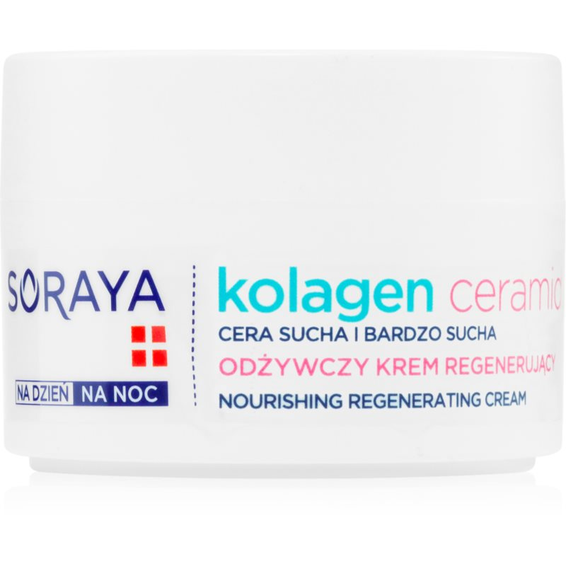Soraya Collagen & Ceramides výživný regenerační krém s bambuckým máslem 50 ml