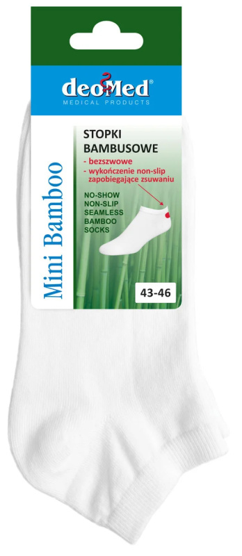 Ponožky MINI BAMBOO NON-SLIP černá 35-38