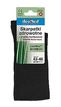 Zdravotní ponožky JJW Deo Med/Bamboo popelavě šedá 43-46