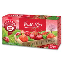 Ovocný čaj Teekanne - Třešně, jahody, 20 x 2,5 g