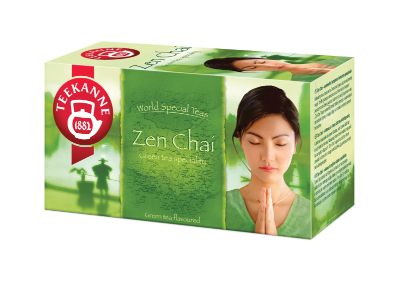 Zelený čaj Teekanne  - Zen chai, 20x 1,75 g