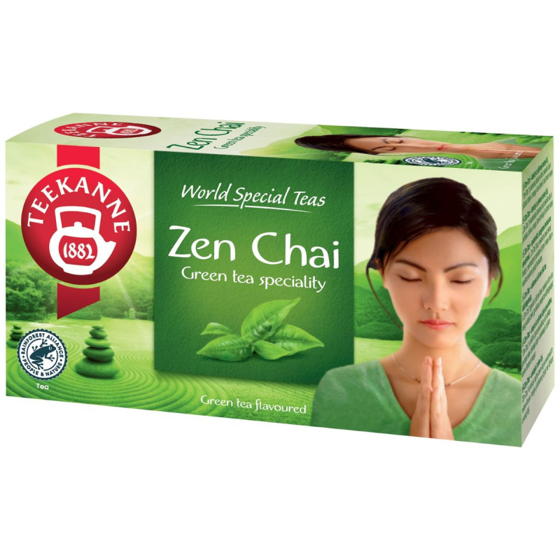 Zelený čaj Teekanne  - Zen chai, 20x 1,75 g