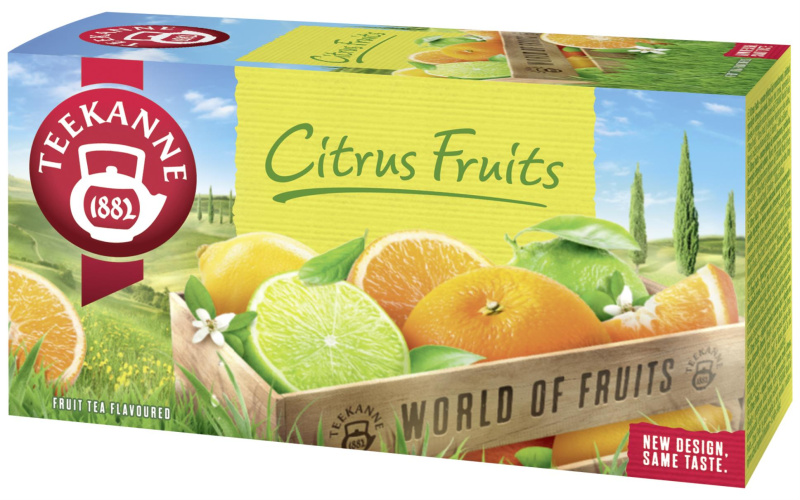 Ovocný čaj Teekanne - citrus mix, 20x 2,25g