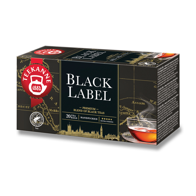 Černý čaj Teekanne - citron, 20x 1,65 g