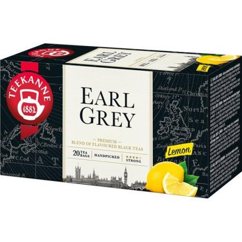 Teekanne Black Label Lemon - černý čaj - citron, 20 ks