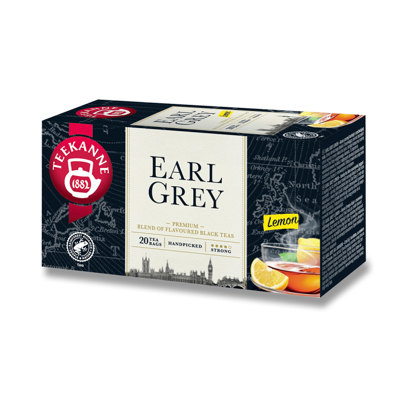 Teekanne Black Label Lemon - černý čaj - citron, 20 ks