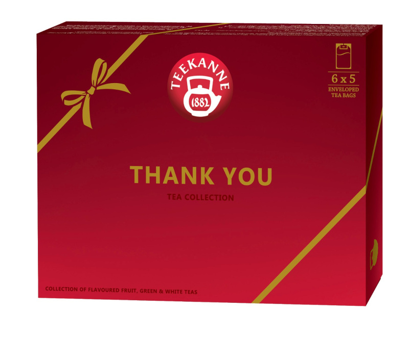 TEEKANNE Thank You collection kolekce zelených čajů 6 x 5 sáčků
