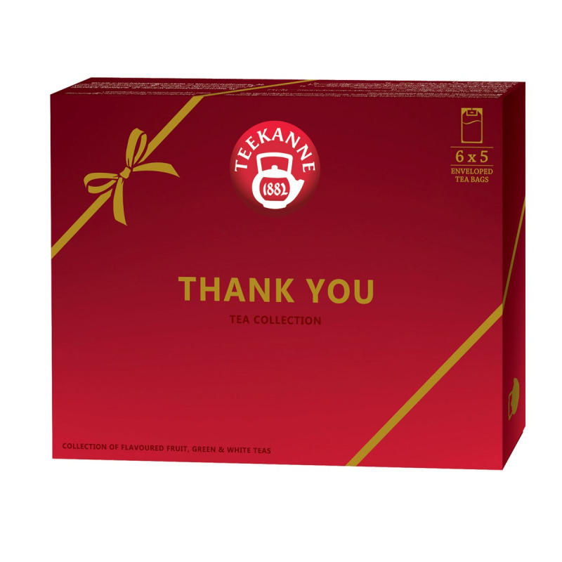 TEEKANNE Thank You collection kolekce zelených čajů 6 x 5 sáčků