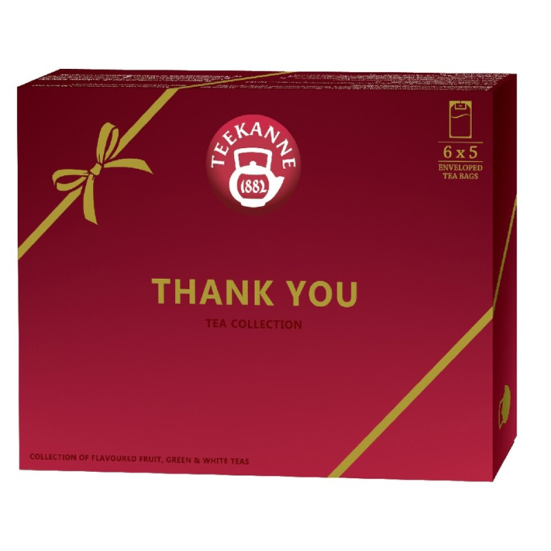 TEEKANNE Thank You collection kolekce zelených čajů 6 x 5 sáčků