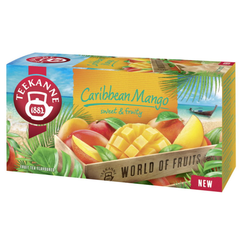 Ovocný čaj Teekanne - Carribbean Mango 20x2,25g