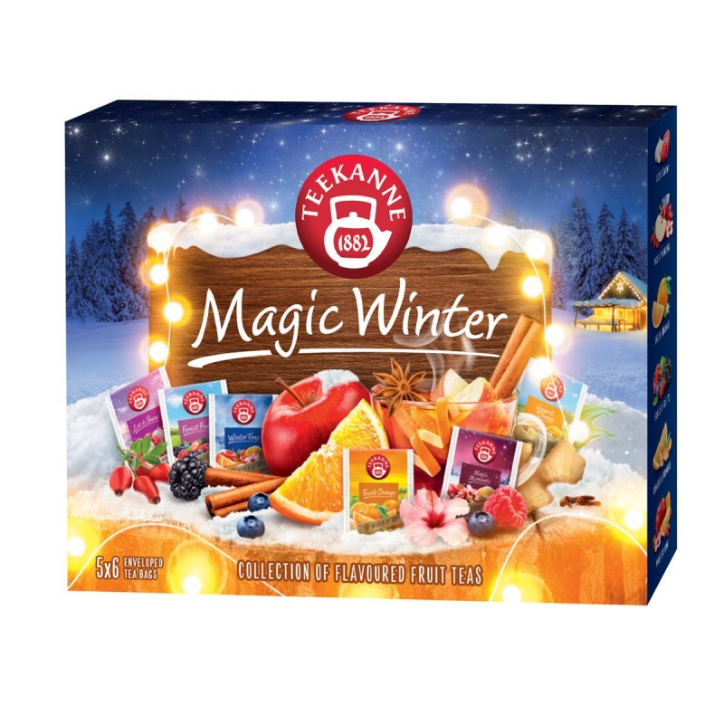 TEEKANNE Magic winter ovocná kolekce čajů 6 x 5 sáčků