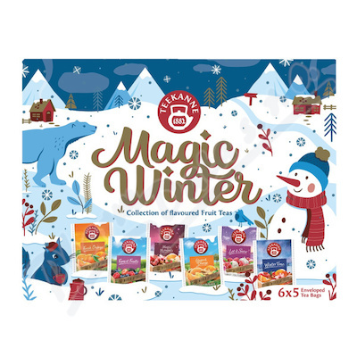 TEEKANNE Magic winter ovocná kolekce čajů 6 x 5 sáčků
