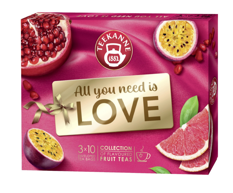 TEEKANNE Love collection ovocno-bylinné čaje 3 x 10 sáčků