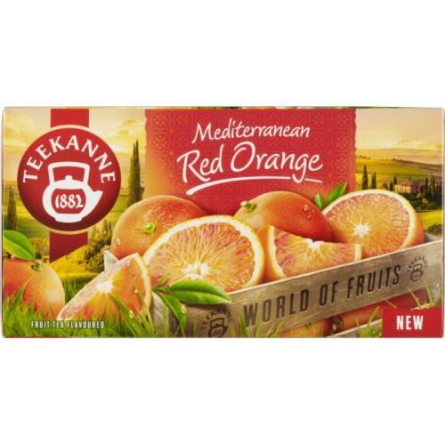 TEEKANNE Mediterranean red orange ovocný čaj 20 sáčků