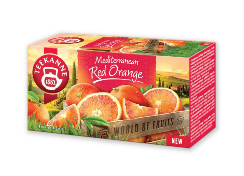TEEKANNE Mediterranean red orange ovocný čaj 20 sáčků