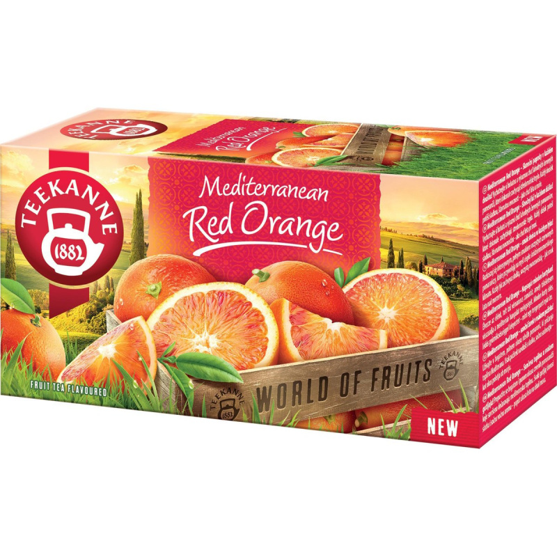 TEEKANNE Mediterranean red orange ovocný čaj 20 sáčků
