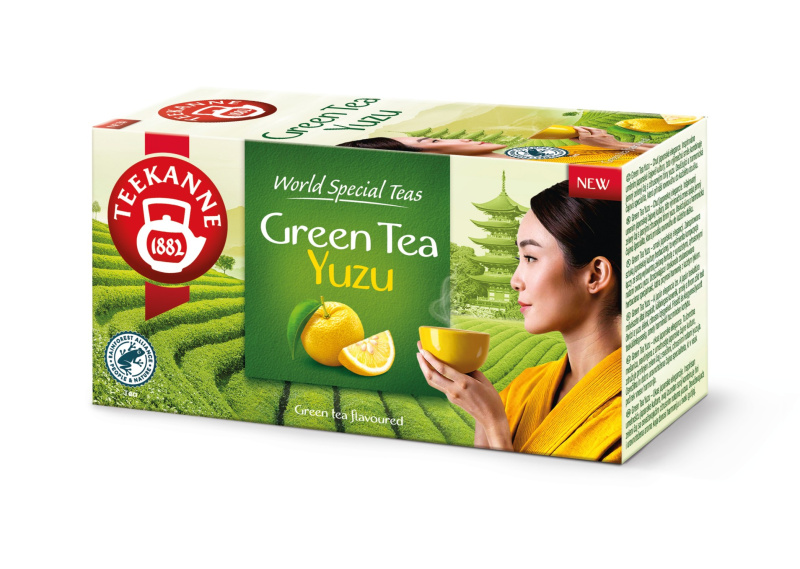 Teekanne World Special Teas Green Tea Yuzu - ovocný čaj - 20 ks
