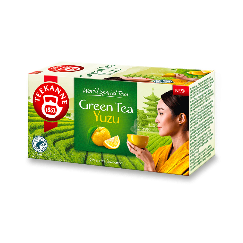 Teekanne World Special Teas Green Tea Yuzu - ovocný čaj - 20 ks