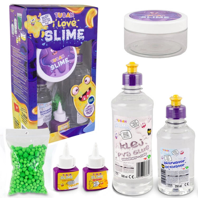 Tuban Kreativní sada pro výrobu slizu I love slime