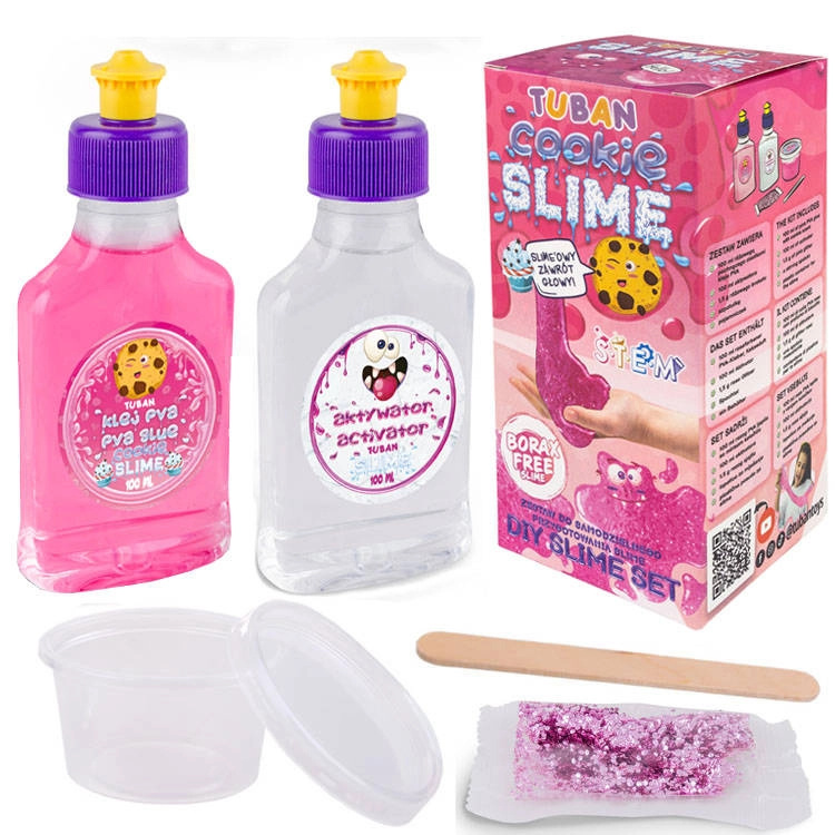 TUBAN DIY Slime Sada na výrobu slizu Cookie XL