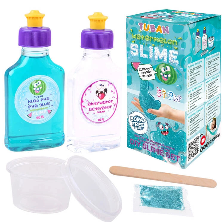 TUBAN DIY Slime Sada na výrobu slizu Meloun