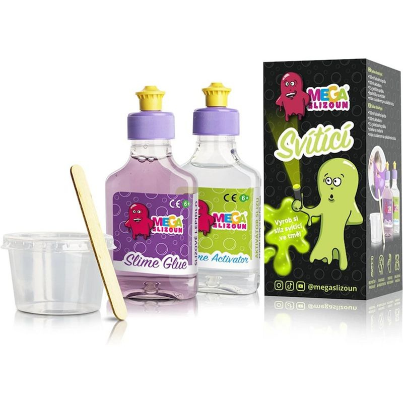 Megaslizoun Sada na výrobu svítícího slizu