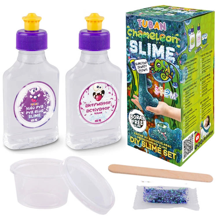 Tuban DIY Slime Sada na výrobu slizu Chameleon