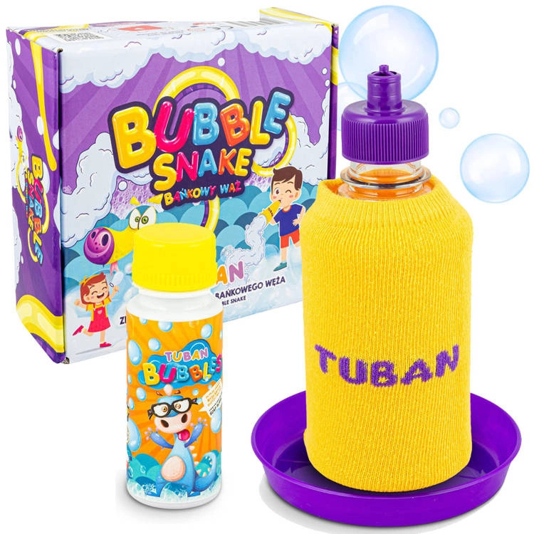 Tuban bublinkový had – sada na bubliny