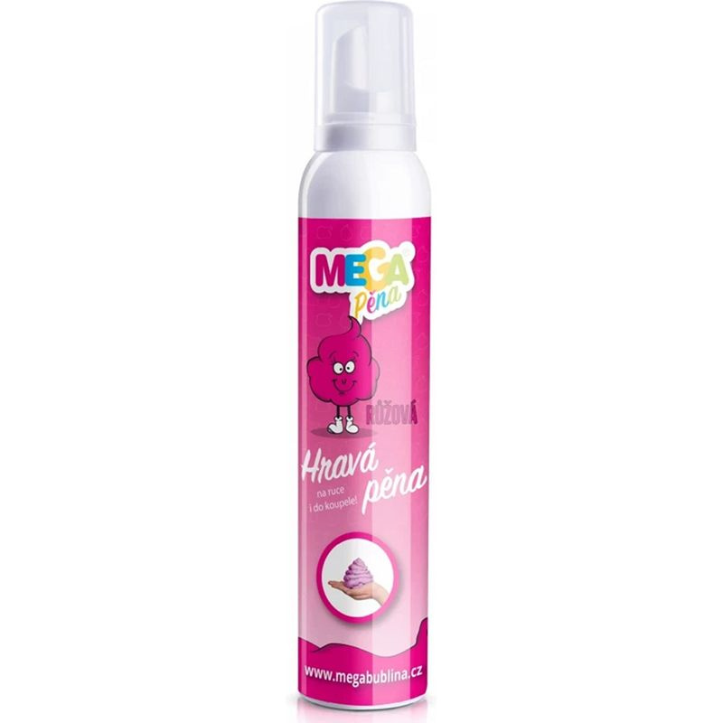 MegaPěna Hravá kreativní pěna růžová