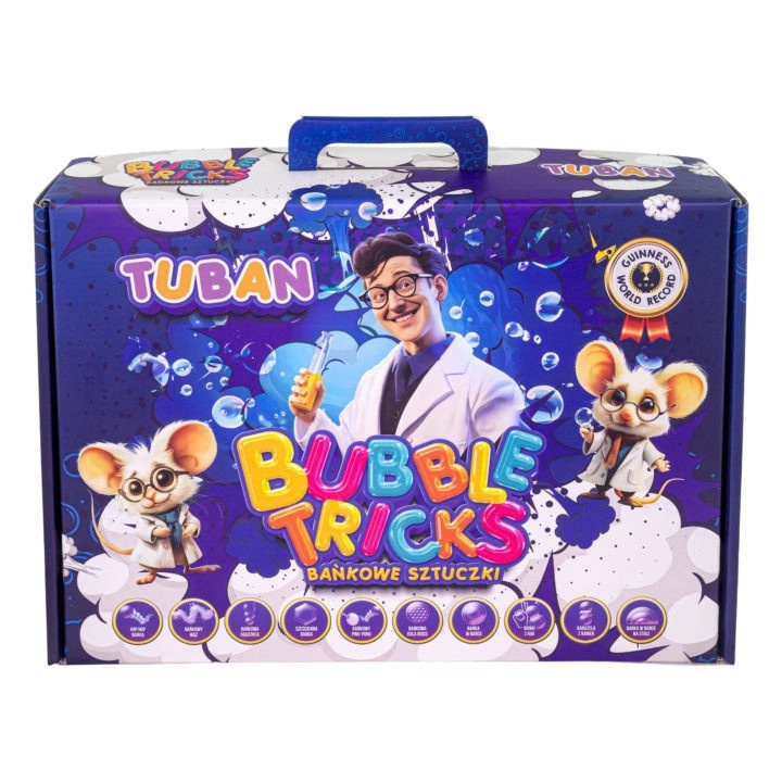 Mega sada kreativních triků s bublinami od Tuban