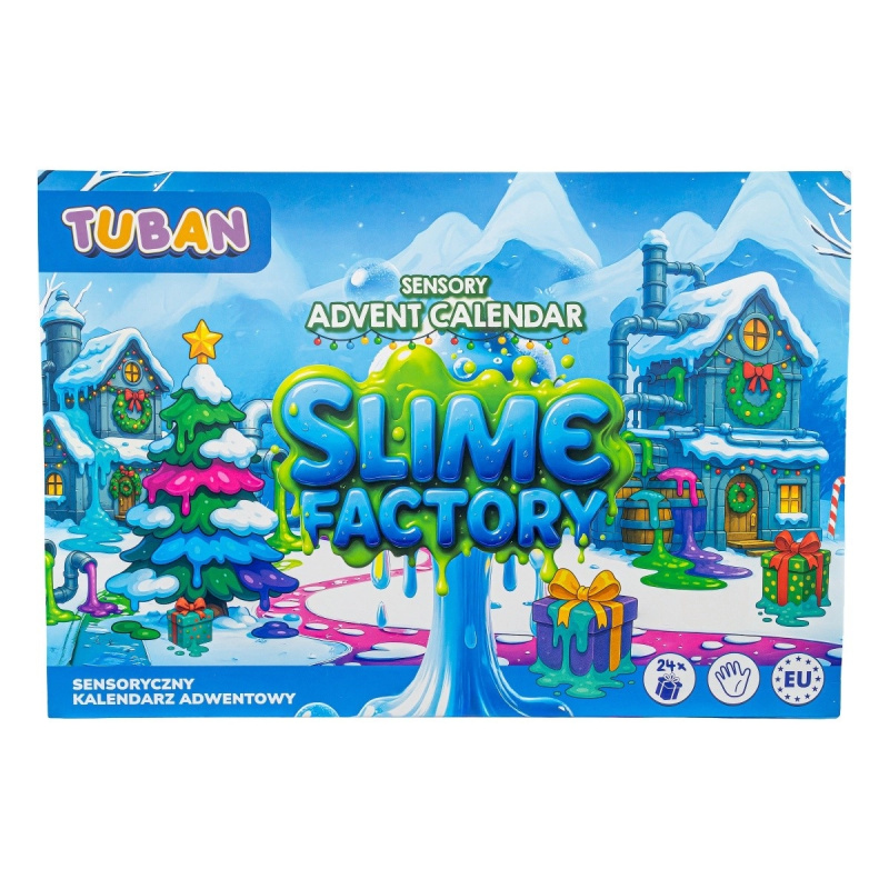 TUBAN Senzorický adventní kalendář Slime Factory