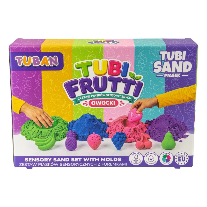 Tubi Frutti sada senzorického písku ovoce